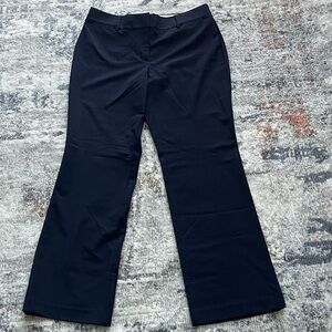 NWOT LOFT Julie Trousers in Navy Size 8